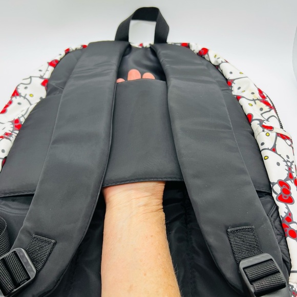 Hello Kitty Bioworld Red, White & Black Backpack NWOT - Picture 10 of 11